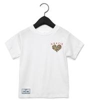 Personalised Leopard Tee | White
