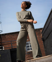 Ladies Sustainable Wide Leg Joggers - Mix and Match